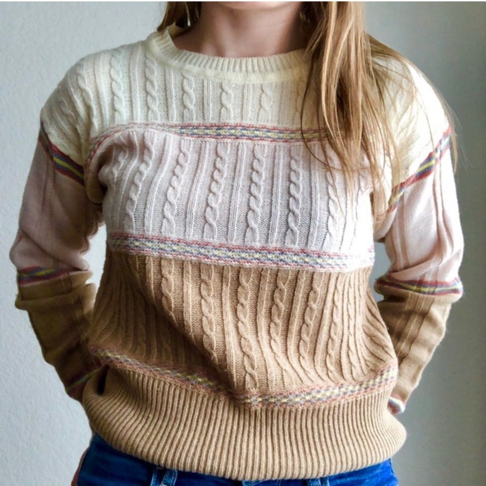 Vintage Striped Sweater
